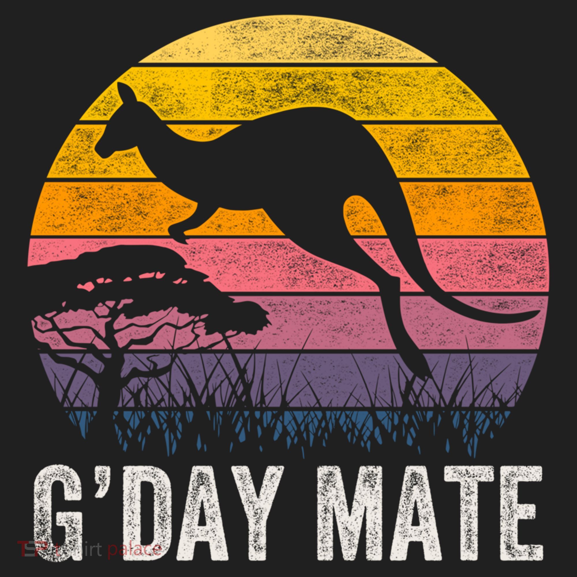 Australia G'day Mate Cool Gift Funny Kangaroo Australian Symbol Gift Women's Sweatshirt