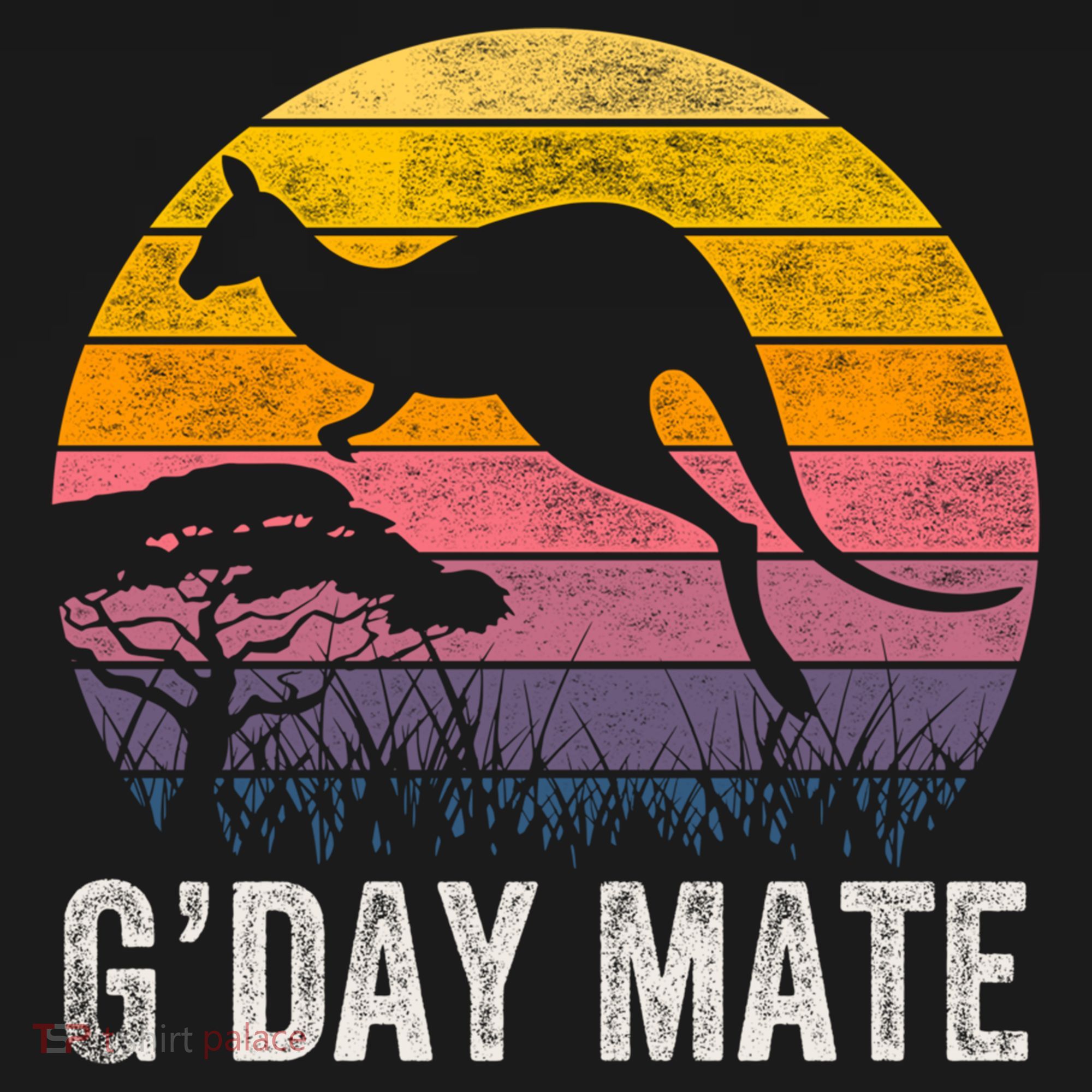 Australia G'day Mate Cool Gift Funny Kangaroo Australian Symbol Gift Women's Hoodie