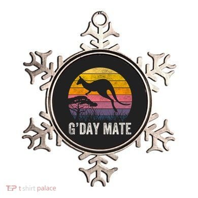 Australia G'day Mate Cool Gift Funny Kangaroo Australian Symbol Gift Ornament