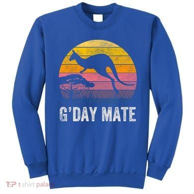 Australia G'day Mate Cool Gift Funny Kangaroo Australian Symbol Gift Sweatshirt