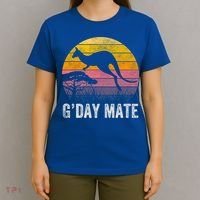 Australia G'day Mate Cool Gift Funny Kangaroo Australian Symbol Gift T-Shirt thumb 4