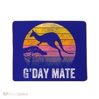 Australia G'day Mate Cool Gift Funny Kangaroo Australian Symbol Gift Mousepad thumb 0
