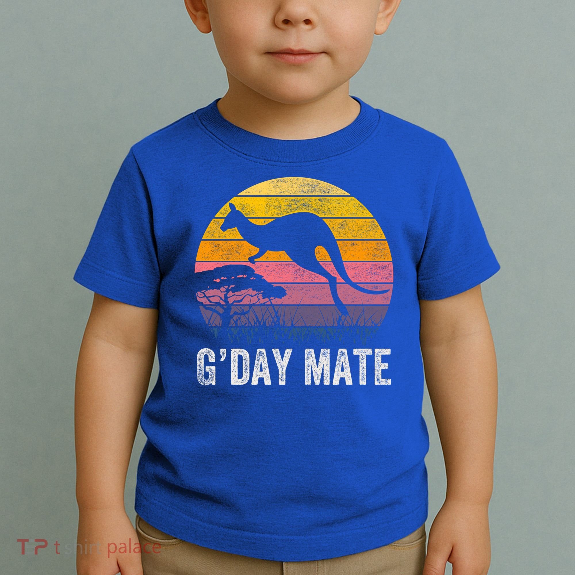 Australia G'day Mate Cool Gift Funny Kangaroo Australian Symbol Gift Toddler T-Shirt