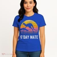 Australia G'day Mate Cool Gift Funny Kangaroo Australian Symbol Gift Women's T-Shirt thumb 4
