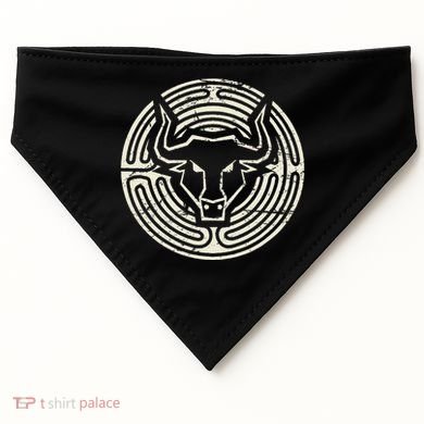 Ancient Greek Mythology Minotaur USA-Made Doggie Bandana