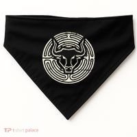 Ancient Greek Mythology Minotaur USA-Made Doggie Bandana thumb 0