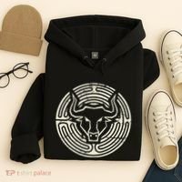 Ancient Greek Mythology Minotaur Hoodie thumb 4