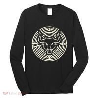 Ancient Greek Mythology Minotaur Long Sleeve Shirt thumb 0