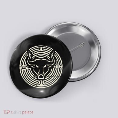 Ancient Greek Mythology Minotaur Button