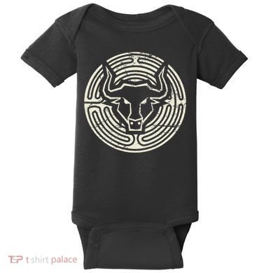 Ancient Greek Mythology Minotaur Baby Bodysuit