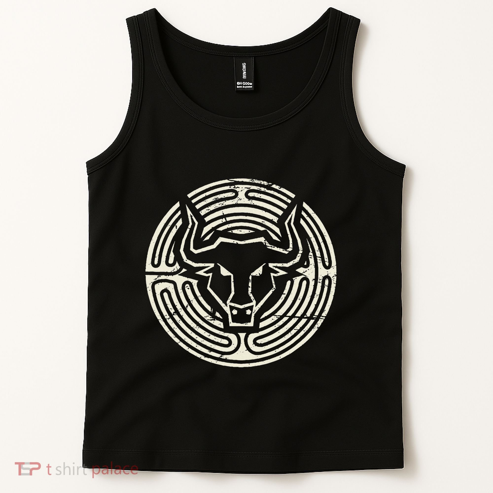 Ancient Greek Mythology Minotaur Tank Top