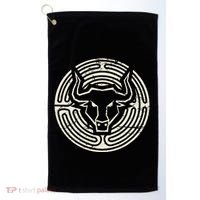 Ancient Greek Mythology Minotaur Golf Towel thumb 0
