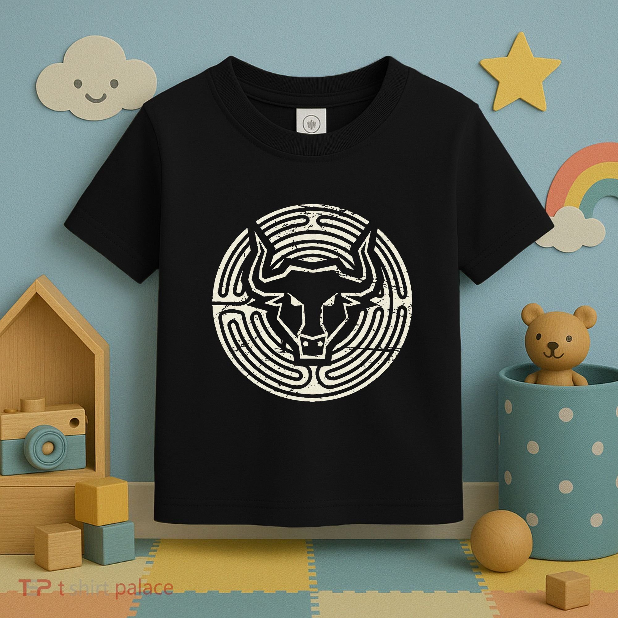 Ancient Greek Mythology Minotaur Toddler T-Shirt