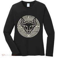 Ancient Greek Mythology Minotaur Women's Long Sleeve Shirt thumb 0