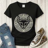 Ancient Greek Mythology Minotaur Women's T-Shirt thumb 3
