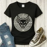 Ancient Greek Mythology Minotaur Women's T-Shirt thumb 3