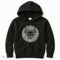 Ancient Greek Mythology Minotaur Kids Hoodie thumb 0