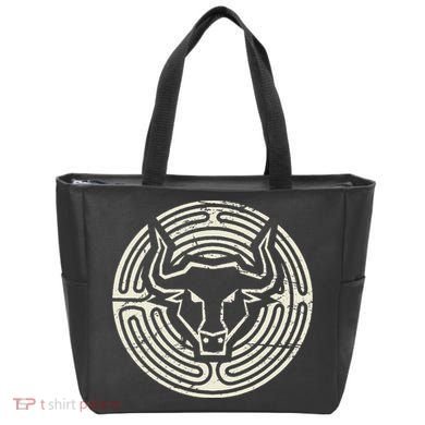 Ancient Greek Mythology Minotaur Tote Bag