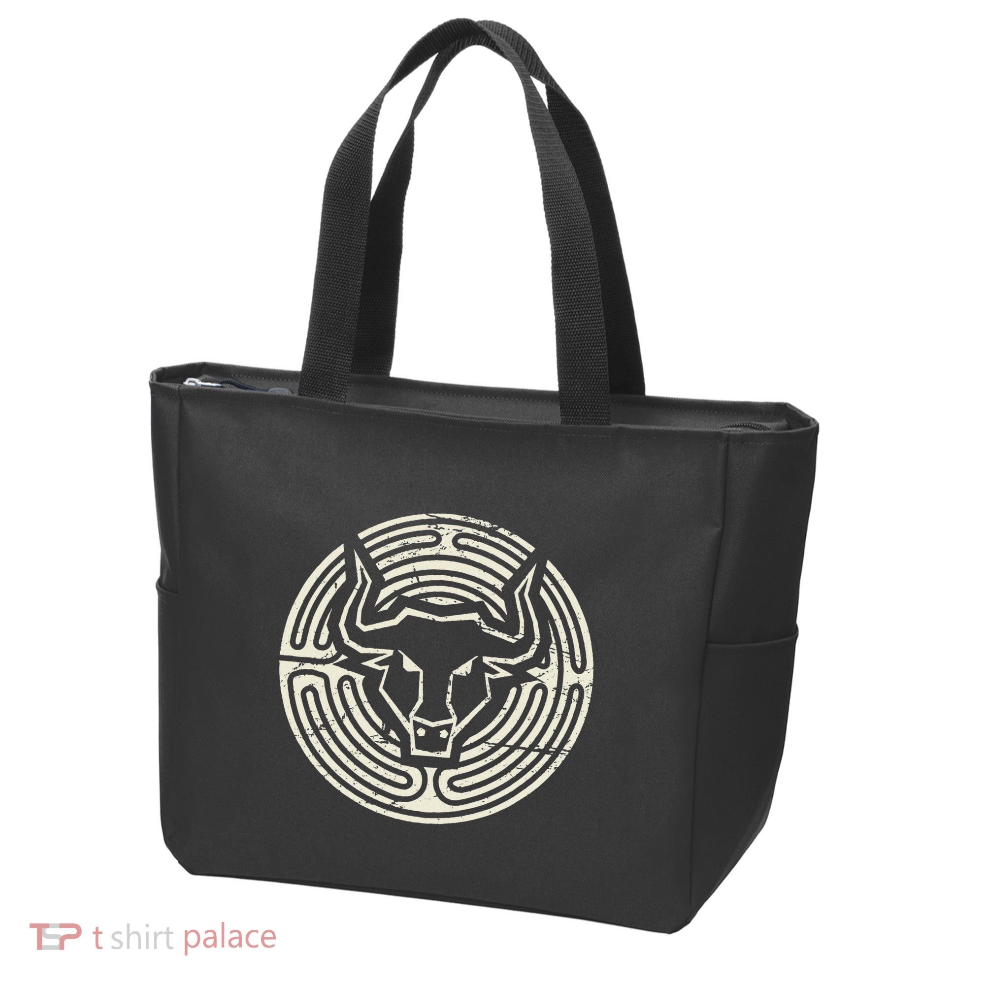 Ancient Greek Mythology Minotaur Tote Bag