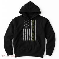 Army Gift Mom Proud Army Mother USA Flag Hoodie thumb 0