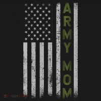 Army Gift Mom Proud Army Mother USA Flag Apron thumb 3
