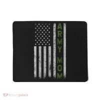 Army Gift Mom Proud Army Mother USA Flag Mousepad thumb 0