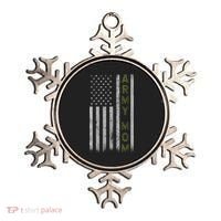 Army Gift Mom Proud Army Mother USA Flag Ornament thumb 0