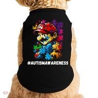 Autism Gamer Navigating Autism , Autism Mom Dad Gaming Doggie Tank thumb 0