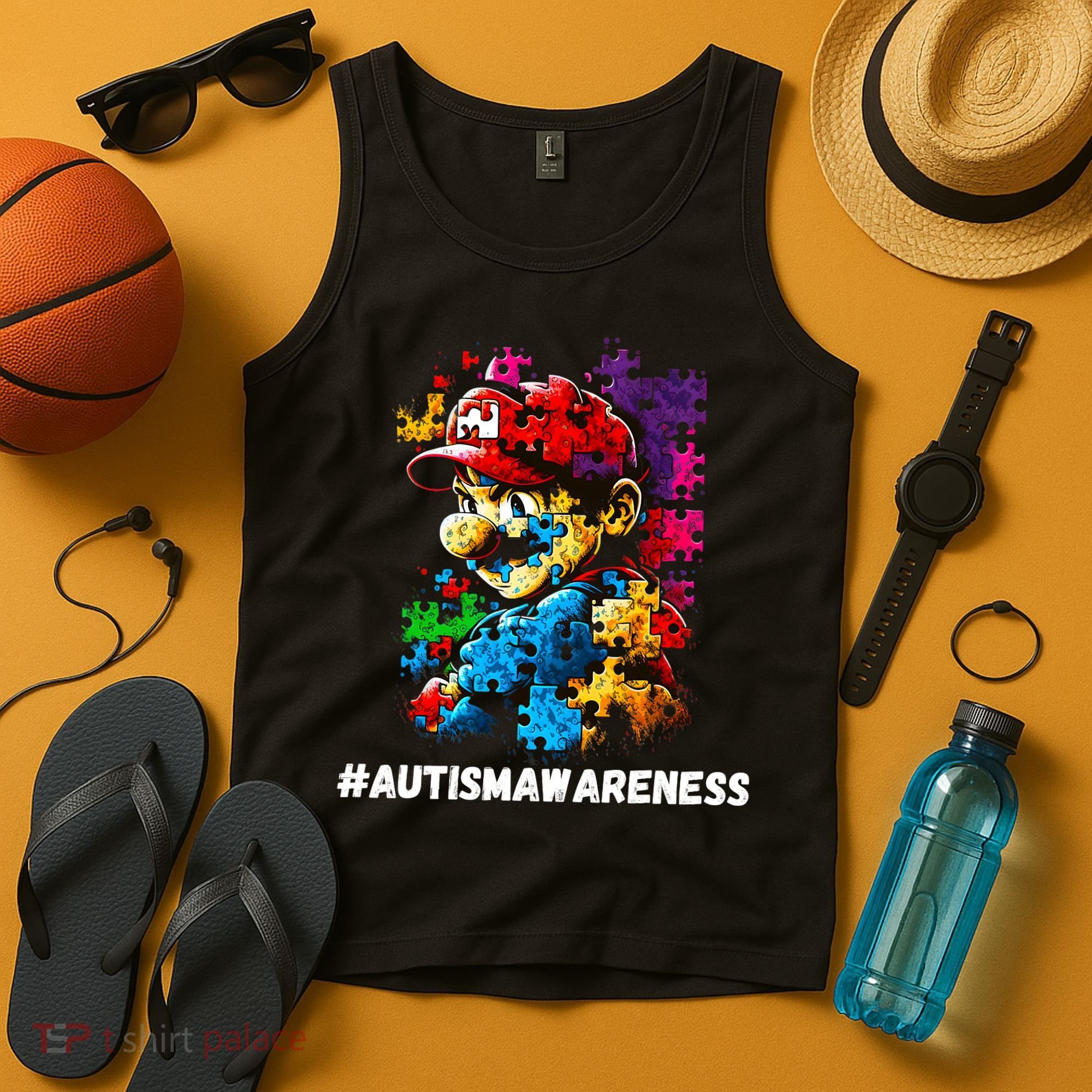 Autism Gamer Navigating Autism , Autism Mom Dad Gaming Tank Top