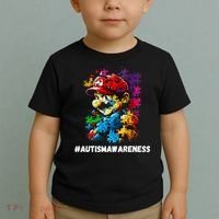 Autism Gamer Navigating Autism , Autism Mom Dad Gaming Toddler T-Shirt thumb 2