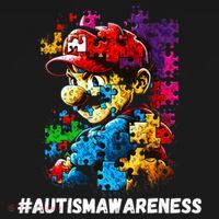 Autism Gamer Navigating Autism , Autism Mom Dad Gaming Visor thumb 3