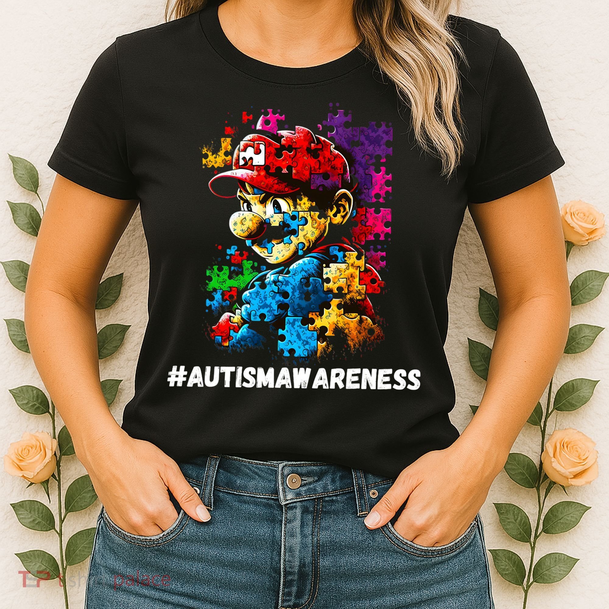 Autism Gamer Navigating Autism , Autism Mom Dad Gaming Women's T-Shirt