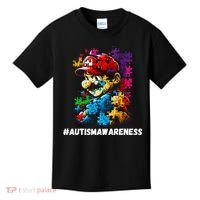 Autism Gamer Navigating Autism , Autism Mom Dad Gaming Kids T-Shirt thumb 0