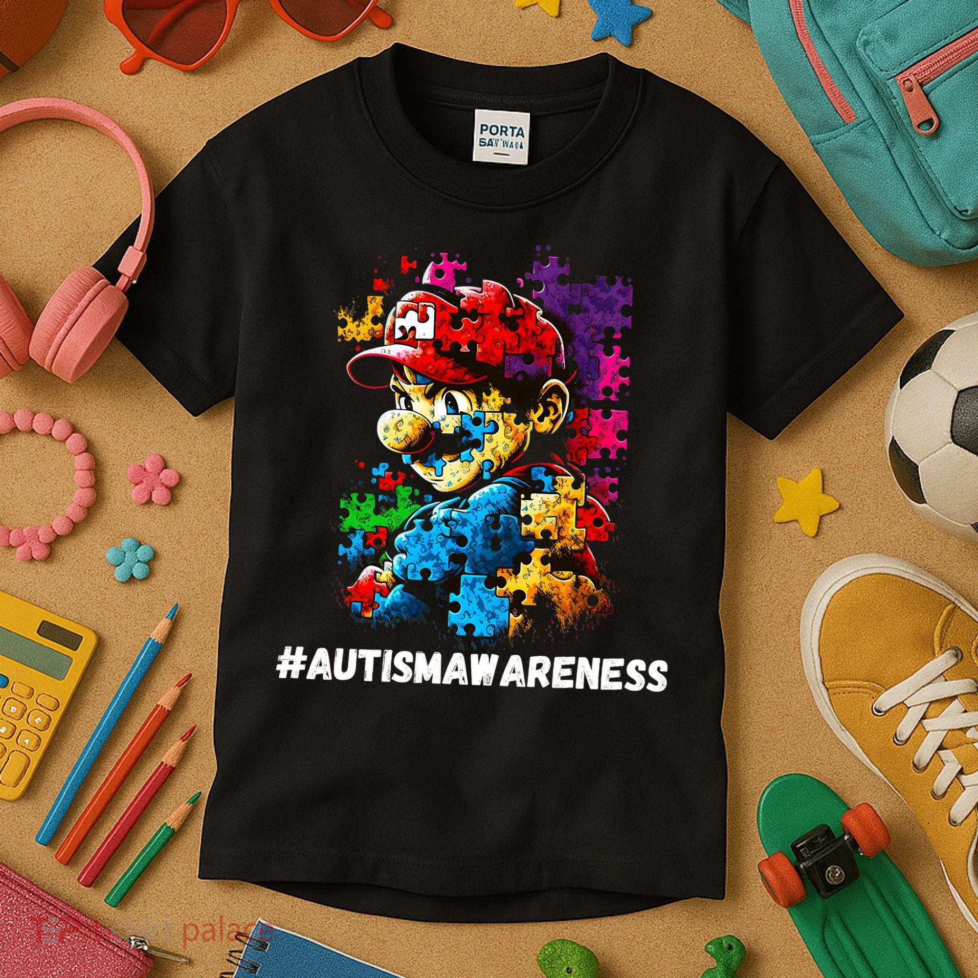 Autism Gamer Navigating Autism , Autism Mom Dad Gaming Kids T-Shirt