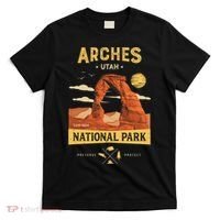 Arches Gift National Park Delicate Arch Vintage Meaningful Gift T-Shirt thumb 0