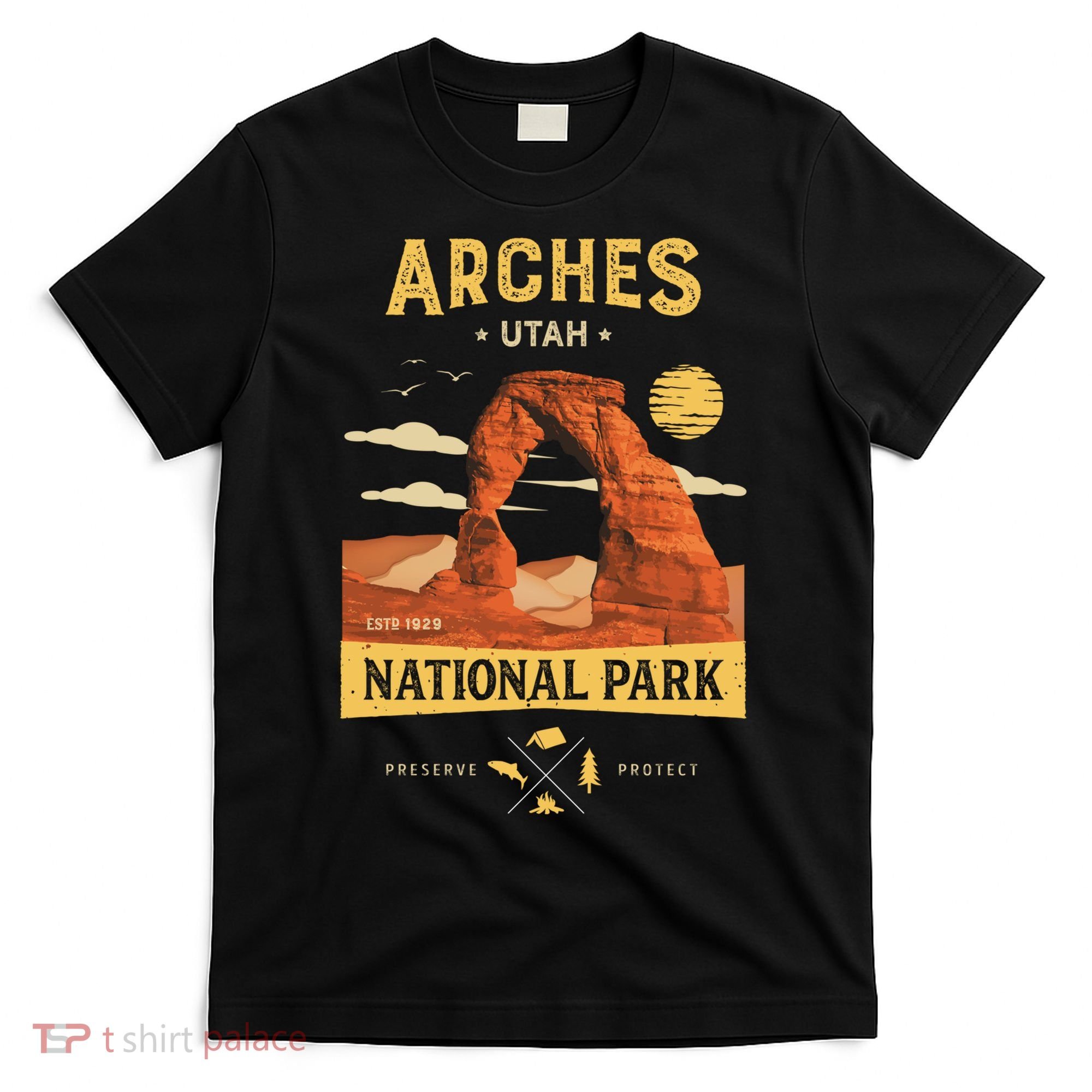 Arches Gift National Park Delicate Arch Vintage Meaningful Gift T-Shirt