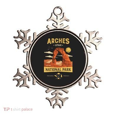 Arches Gift National Park Delicate Arch Vintage Meaningful Gift Ornament