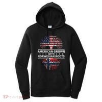 American Grown Norwegian Roots Gift Women's Hoodie thumb 0