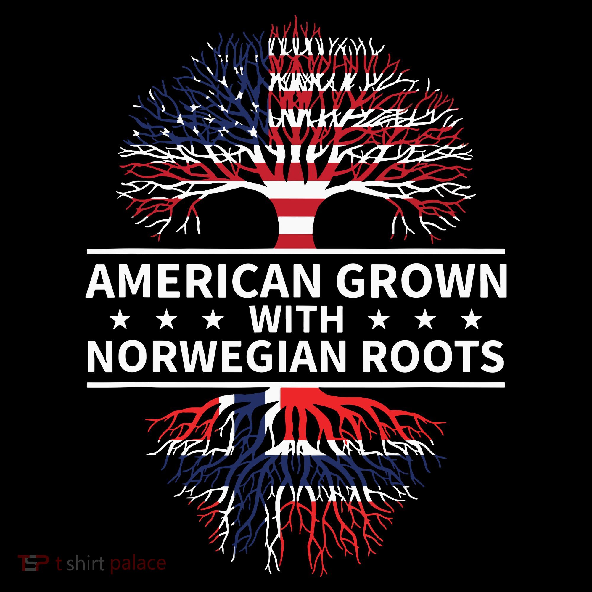 American Grown Norwegian Roots Gift Women's Hoodie