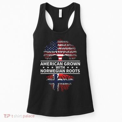 American Grown Norwegian Roots Gift Women's Tank Top