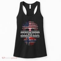 American Grown Norwegian Roots Gift Women's Tank Top thumb 0