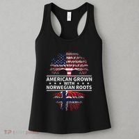 American Grown Norwegian Roots Gift Women's Tank Top thumb 3