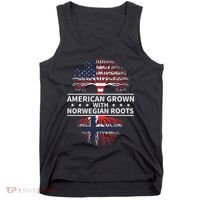 American Grown Norwegian Roots Gift Tank Top thumb 0