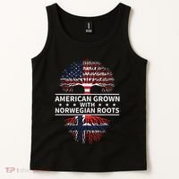 American Grown Norwegian Roots Gift Tank Top thumb 2