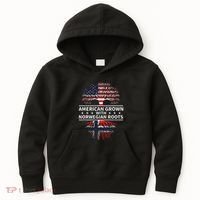 American Grown Norwegian Roots Gift Kids Hoodie thumb 0