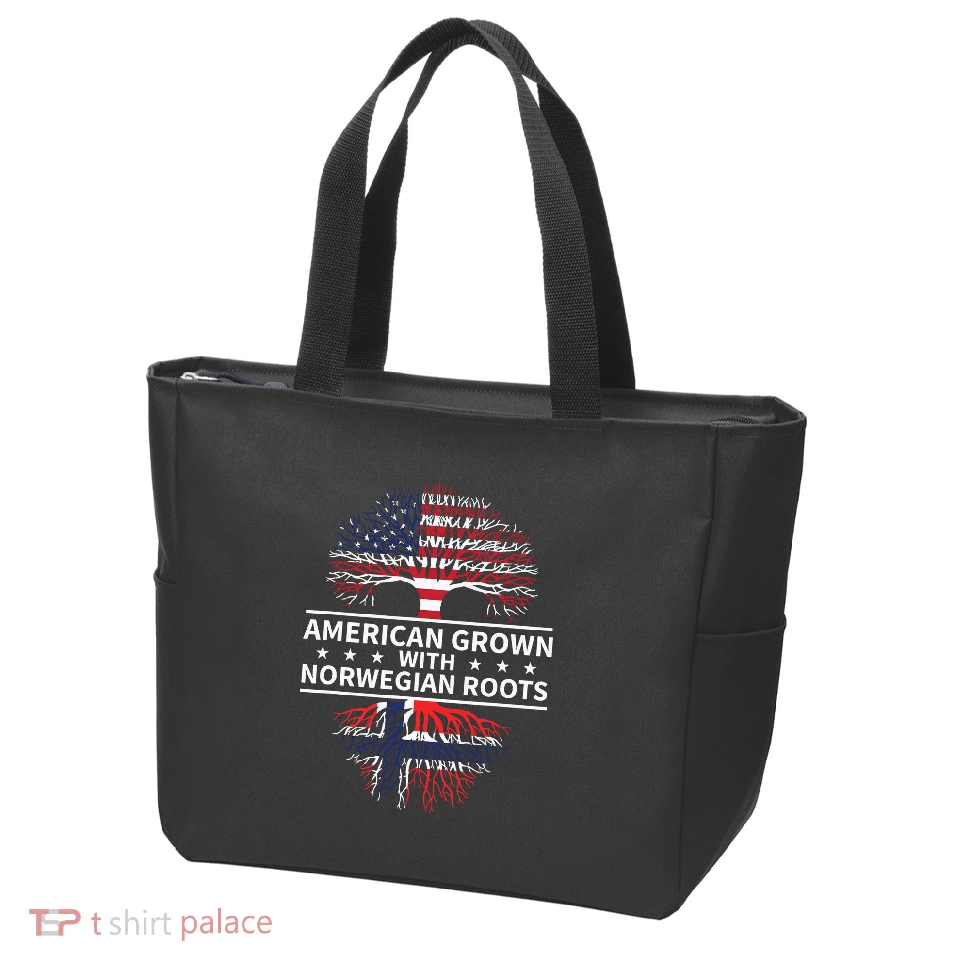 American Grown Norwegian Roots Gift Tote Bag