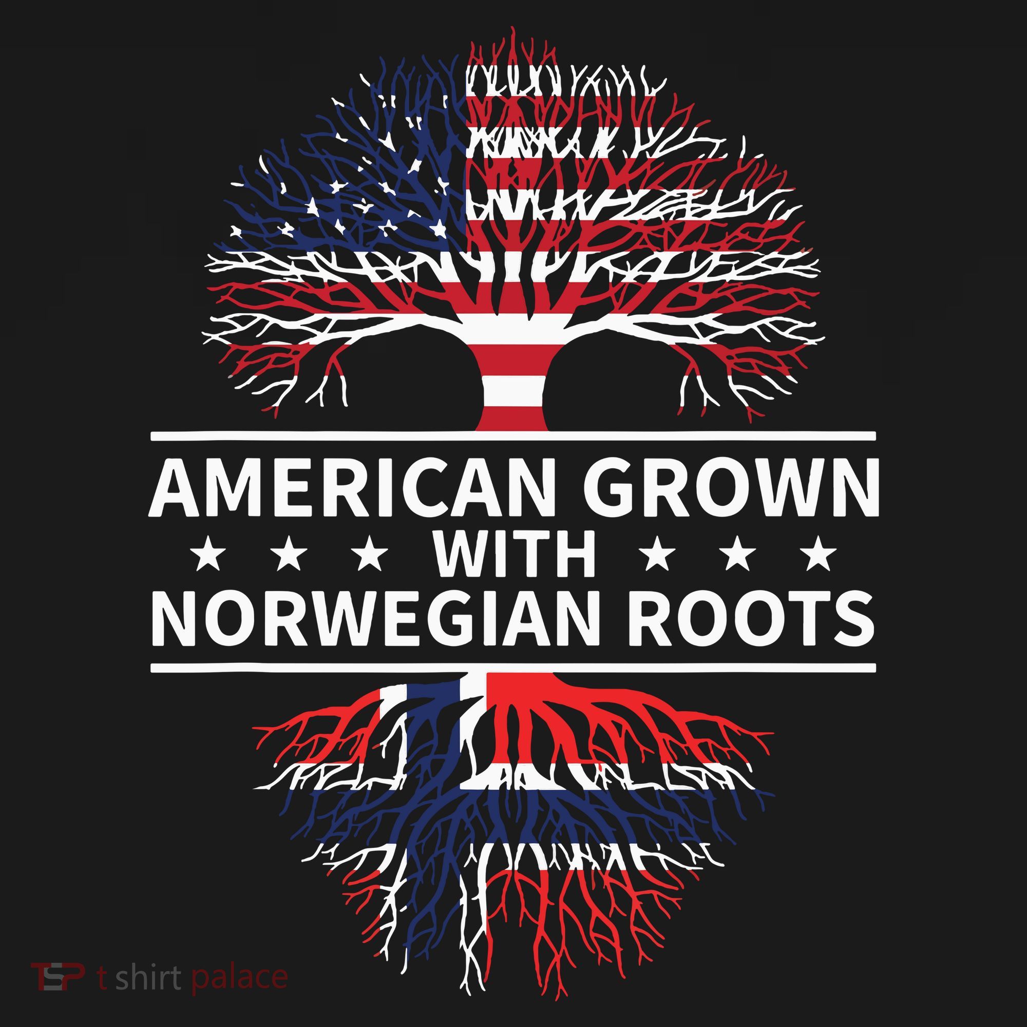 American Grown Norwegian Roots Gift Tote Bag