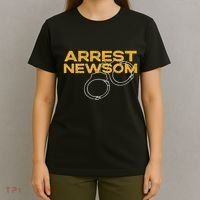 Arrest Gavin Newsom Recall Newsom Political T-Shirt thumb 4