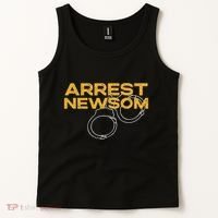 Arrest Gavin Newsom Recall Newsom Political Tank Top thumb 2