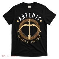 Artemis Goddess Of The Hunt Ancient Greek Mythologist T-Shirt thumb 0